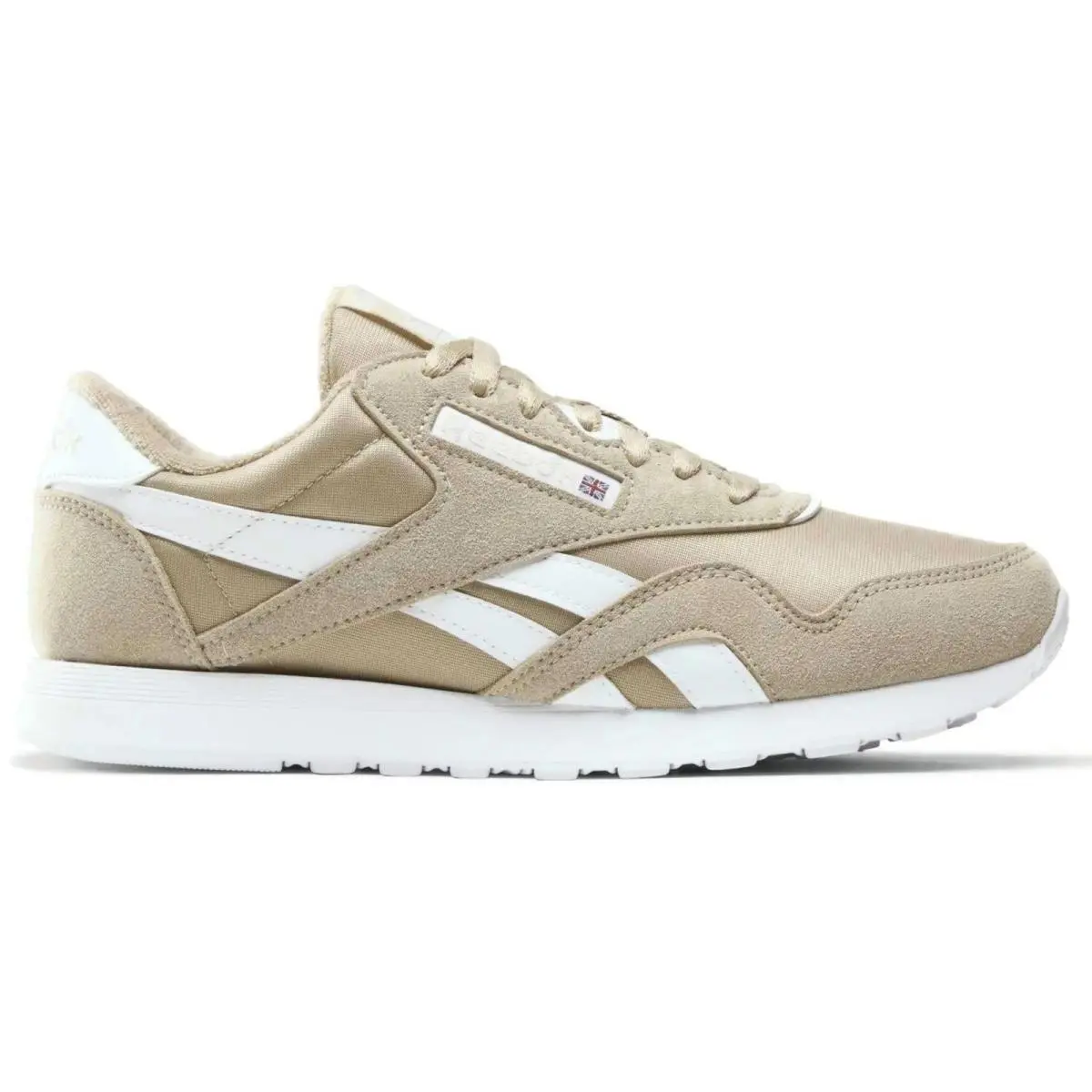 Reebok shoes - Reebok Classic Nylon - Classic Nylon - Beige, Manufacturer: Elevated Beige/Elevated Beige/White 14