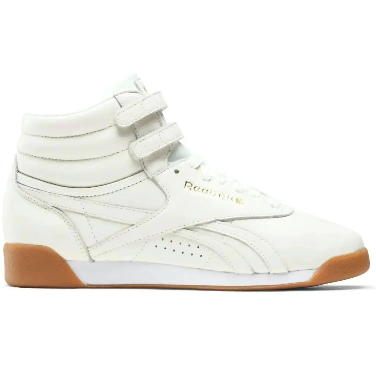 Reebok shoes - Reebok Freestyle Hi - Freestyle - White, Manufacturer: Chalk/Gold/Gum 24
