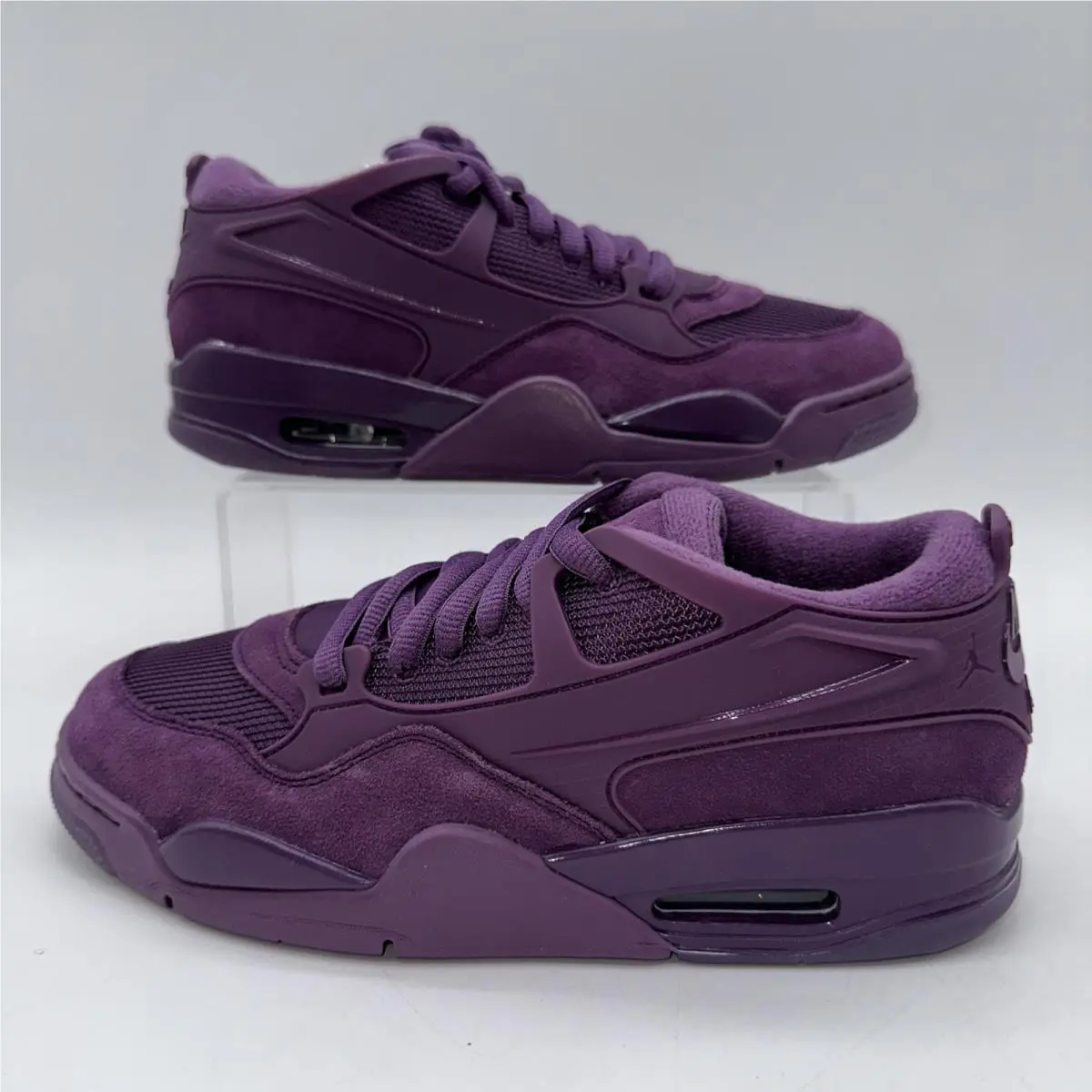 Men`s Size 9 Air Jordan 4 RM HF8126 500 Purple Basketball Sneaker by Nike