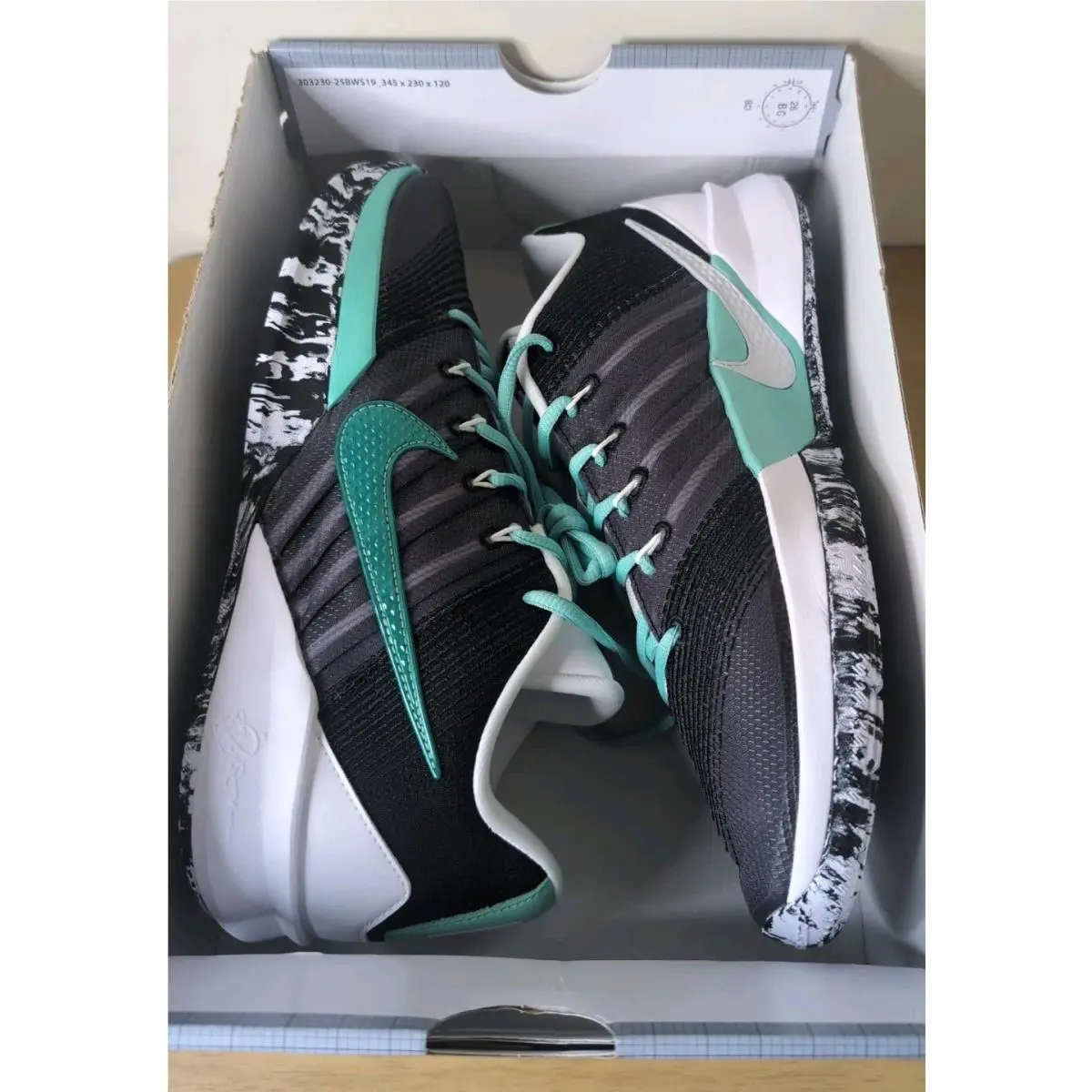 Nike shoes - Nike Sabrina 3 - Sabrina - HF2881-303 - Black, Manufacturer: Mint/Black-White 6