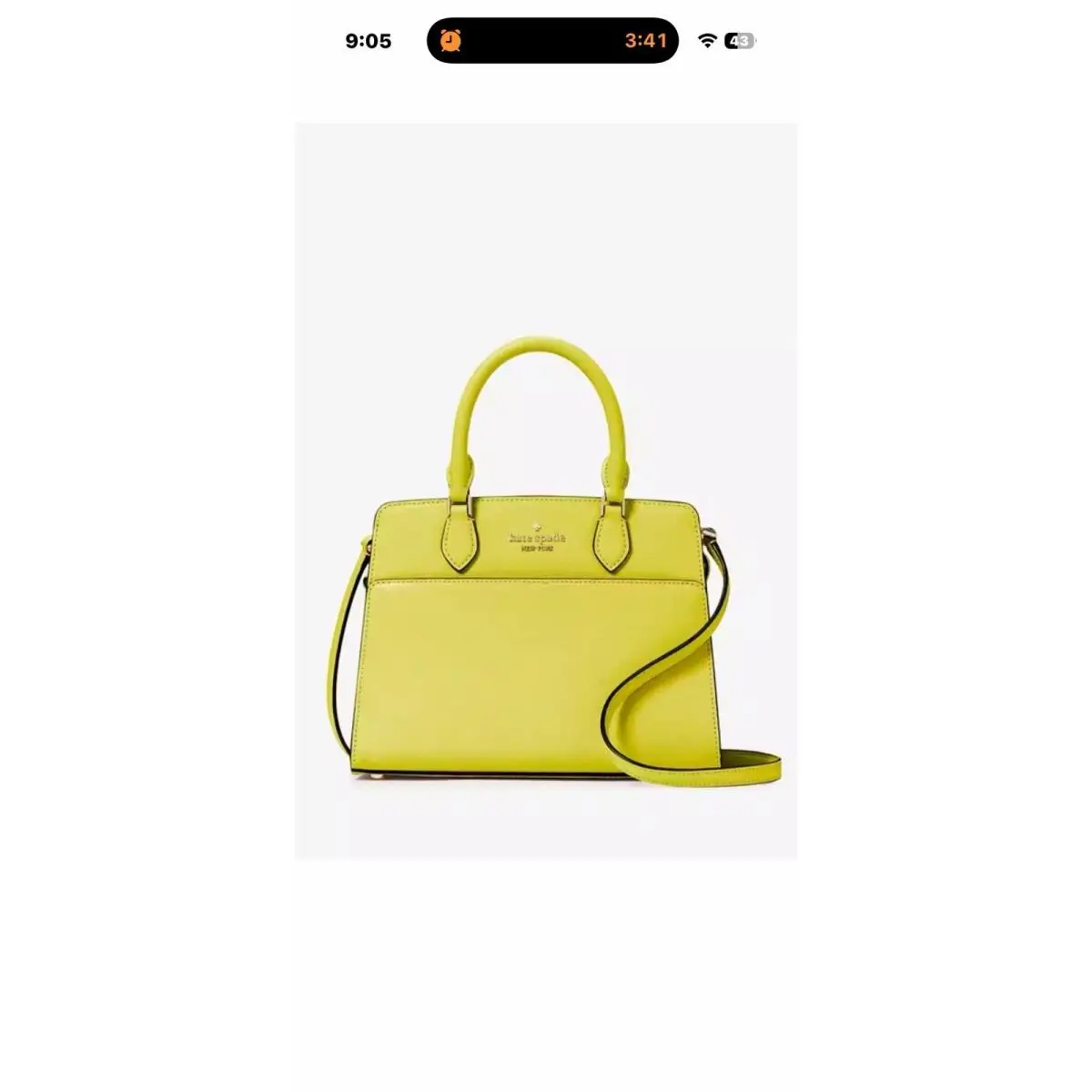 New York Madison Small Satchel by Kate Spade