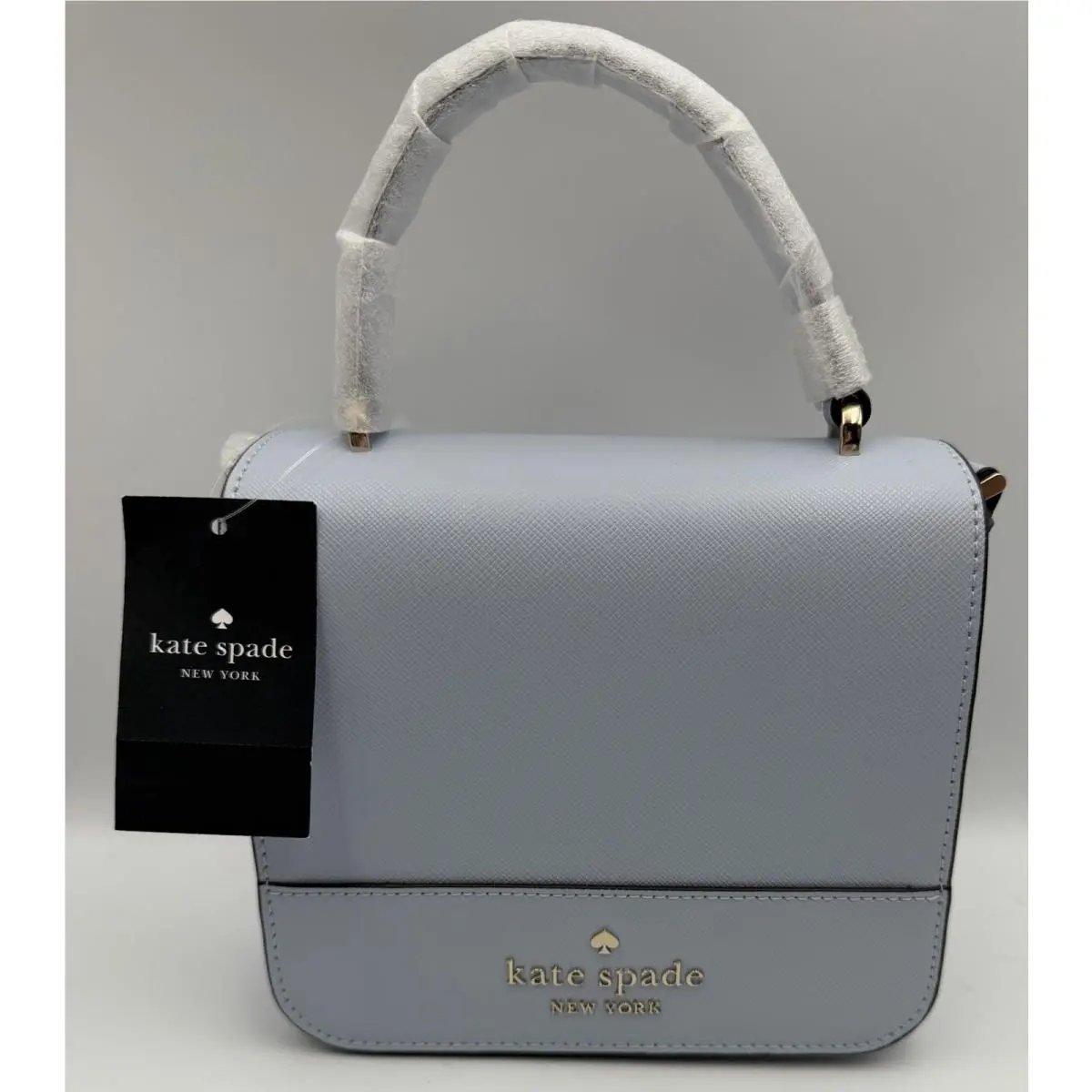 New  Staci Square Crossbody Purse Bag Pale Hydrangea by Kate Spade