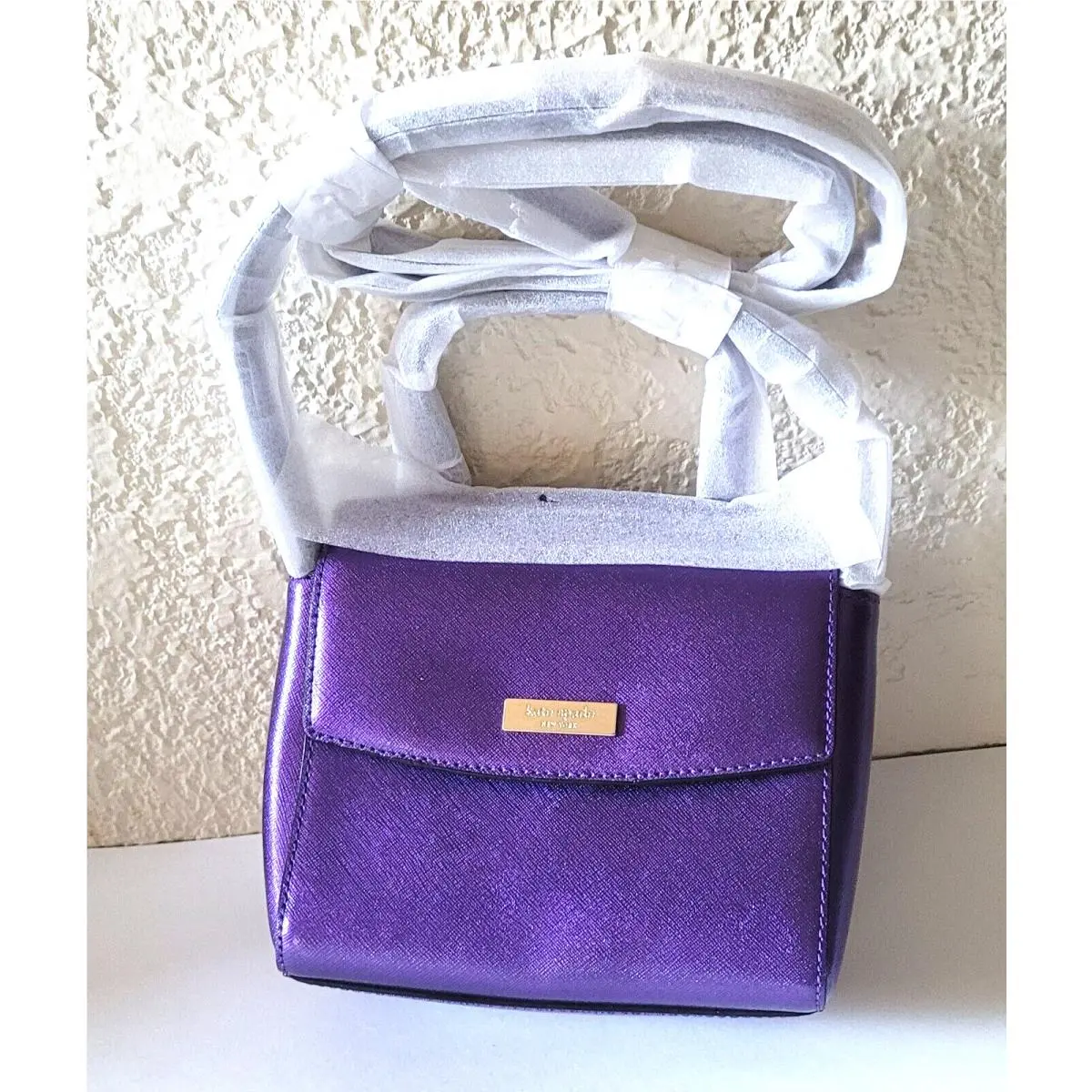 New York Signature Mini Alisanne Laurel Way Regal Plum Crossbody Bag by Kate Spade