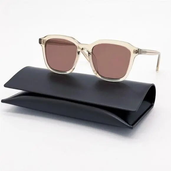 Saint Laurent SL457 004 Sunglasses Unisex Yellow Square SL 457 004 by Yves Saint Laurent