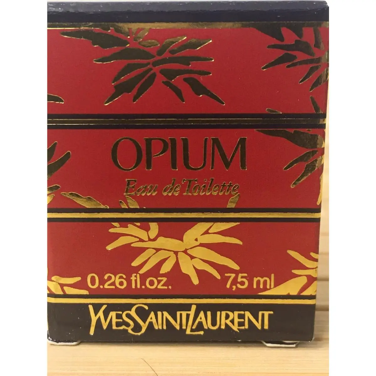 Vintage Yves Saint Laurent Opium Perfume Eau de Toilette .26oz/7.5ml