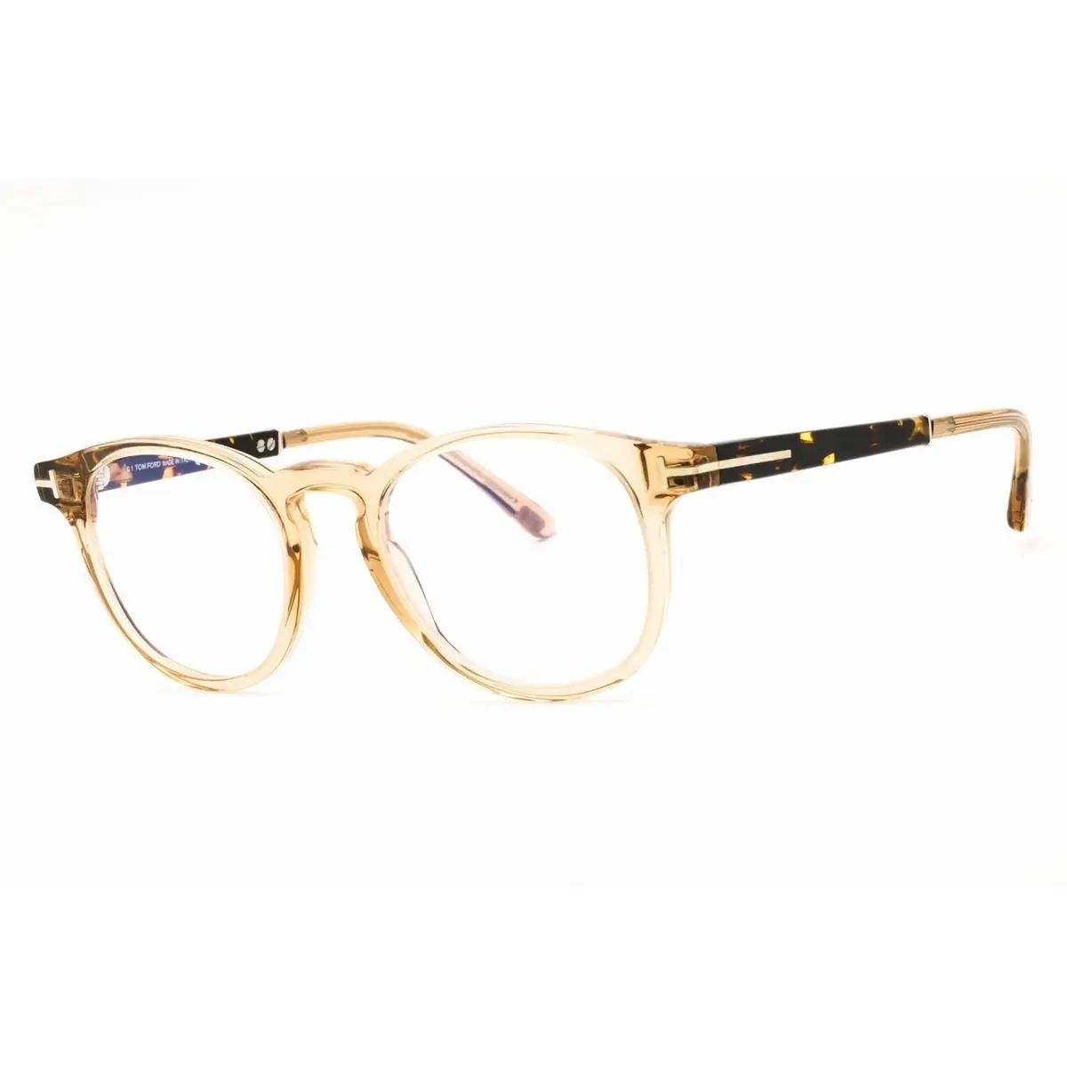 Tom Ford FT5891B-047-49 Eyeglasses Frame Size 49mm 20mm 145mm Light Brown Unis