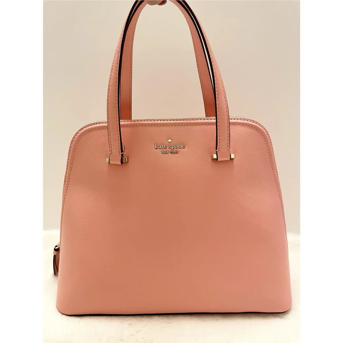 Medium Dome Satchel Sunset Daze Leather Crossbody Bag by Kate Spade
