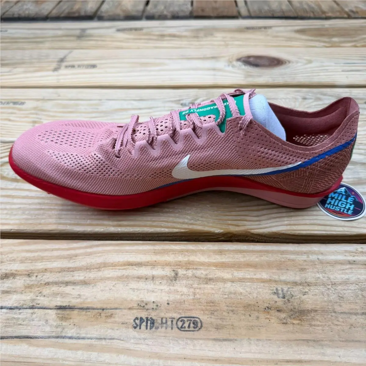 Nike shoes - Nike ZoomX Dragonfly - ZoomX Dragonfly - HQ2060-600 - Pink, Manufacturer: Red Stardust/Red Sepia/University Red/Pale Ivory 3