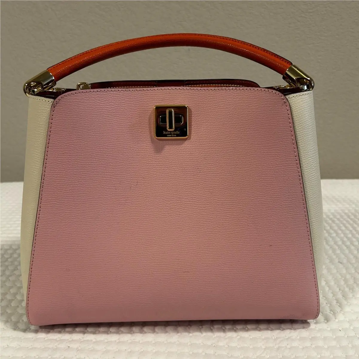 Phoebe Medium Top Handle Handbag Pink Horizon by Kate Spade