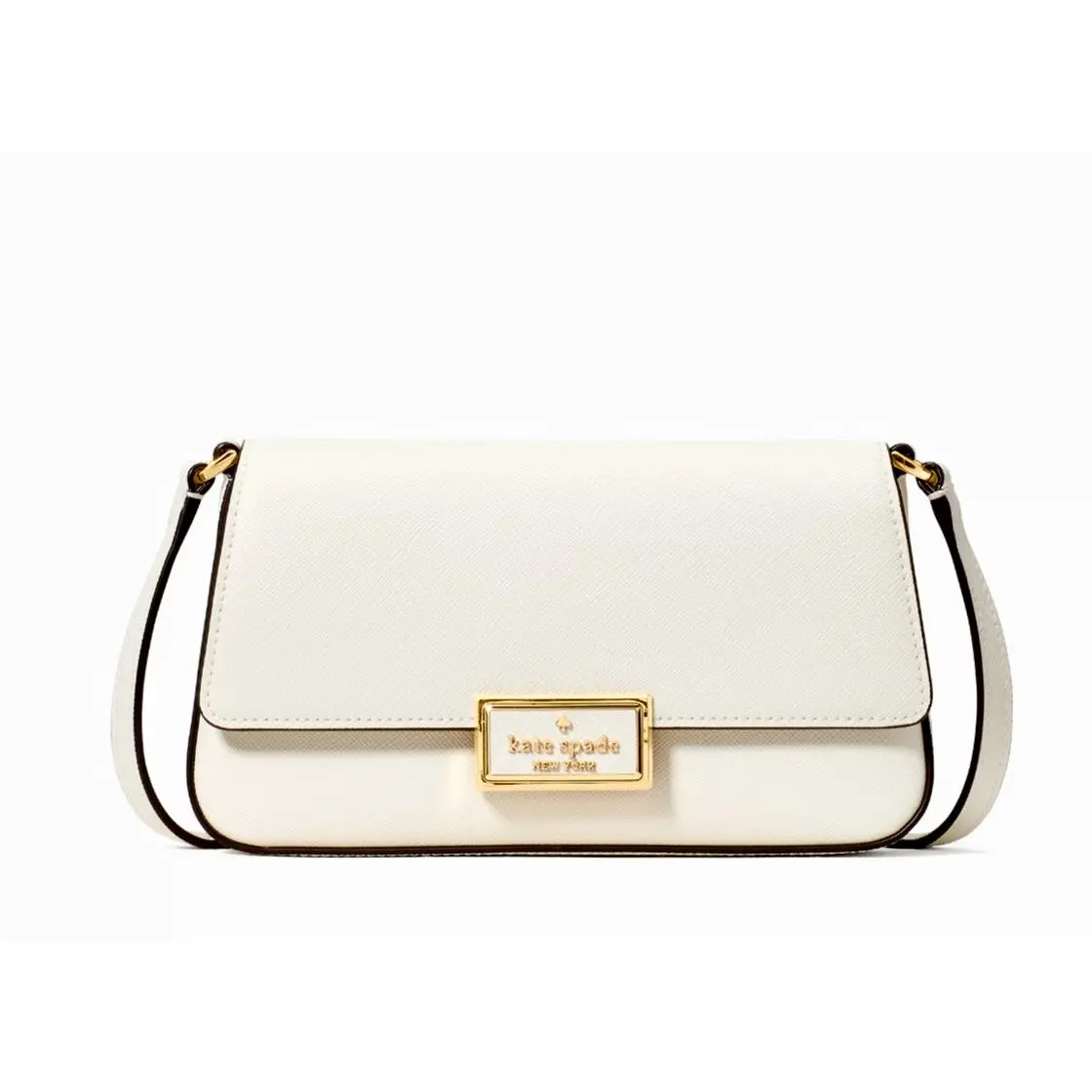New  New York Reegan Mini Flap Crossbody Meringue with Dust Bag by Kate Spade