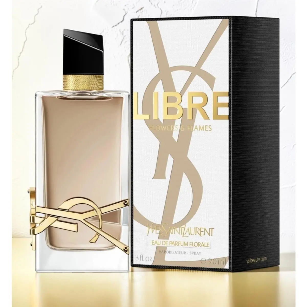 Yves Saint Laurent Libre Flowers Flames 3 Oz 90ml France f/ Ladies