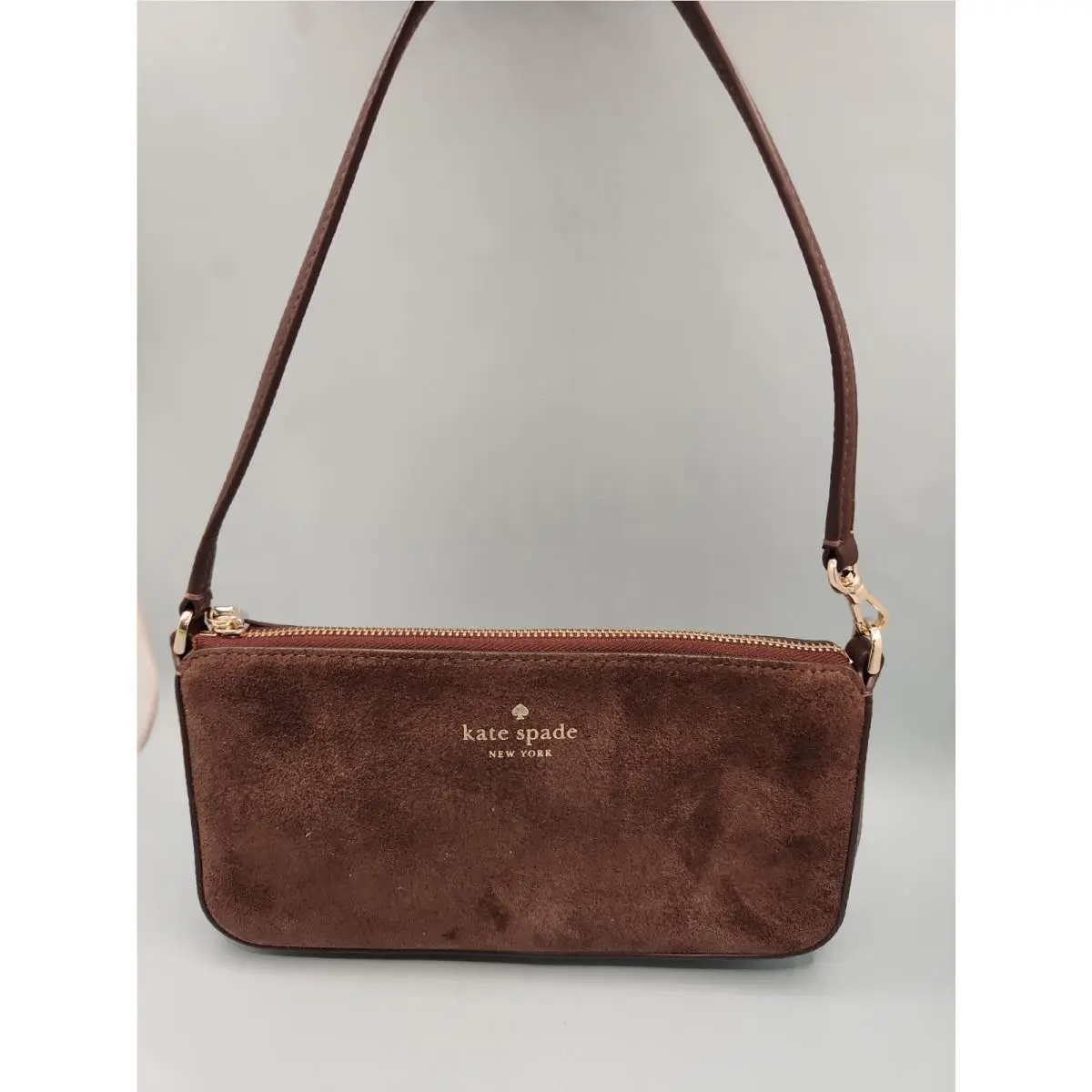 New  Gemini Mini Bag - Hot Fudge Suede Serial KM609 by Kate Spade