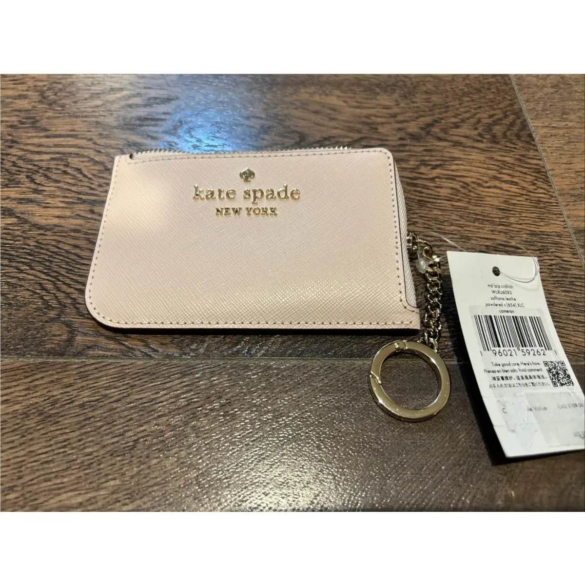 Cameron L-zip Warm Beige by Kate Spade
