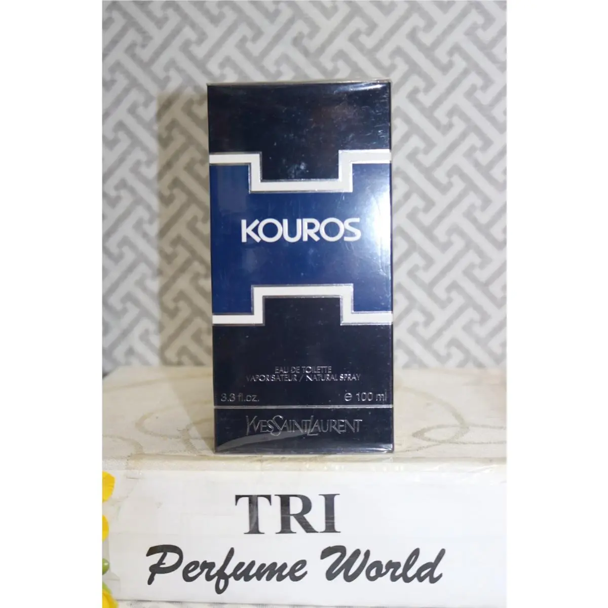 Kouros Yves Saint Laurent Eau de Toilette Men Spray 3.3 Fl. oz