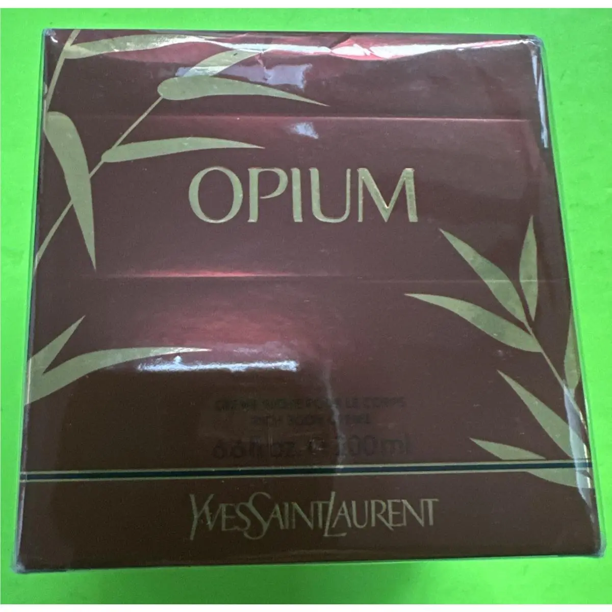 Vintage Yves Saint Laurent Opium Rich Body Creme 6.6 oz 200ml Rare