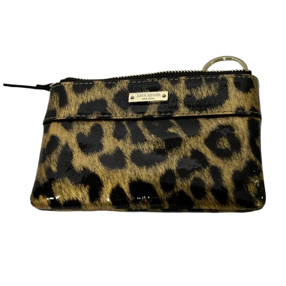Lila PWRU2410 Fanfare Leopard 269 Wristlet Pouch Wallet 3.5 WX5.5 L by Kate Spade