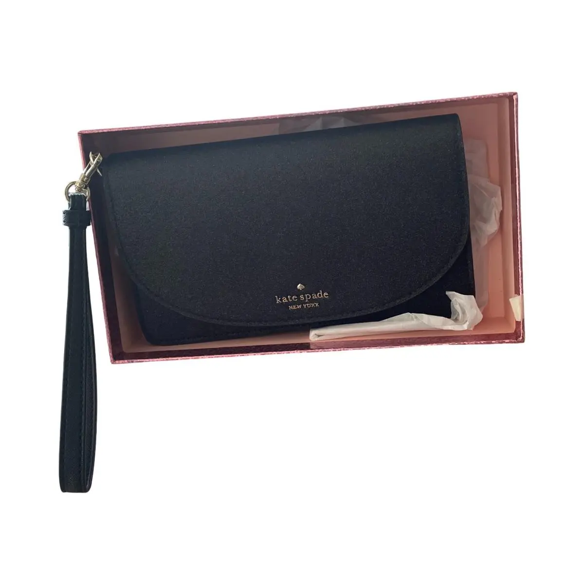 Black Flap Phone Wristlet Wallet 149 by Kate Spade