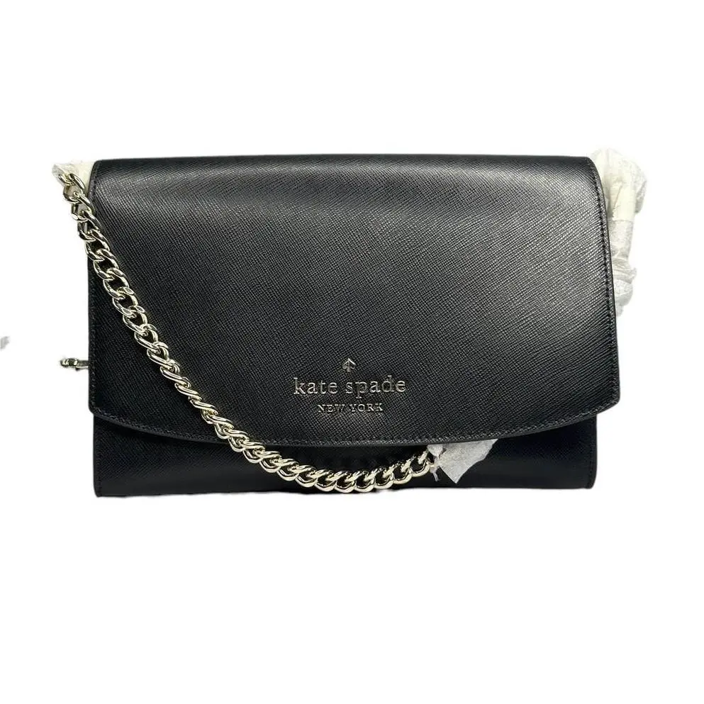 Carson Convertible Black Crossbody Bag by Kate Spade