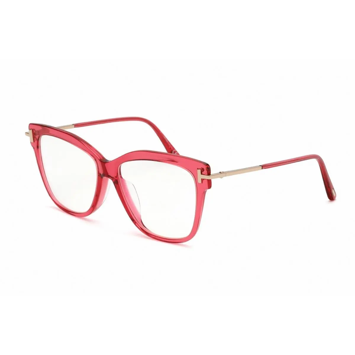Tom Ford FT5704F-066-54 Eyeglasses Frame Size 54mm 15mm 140mm Red Women 8892141