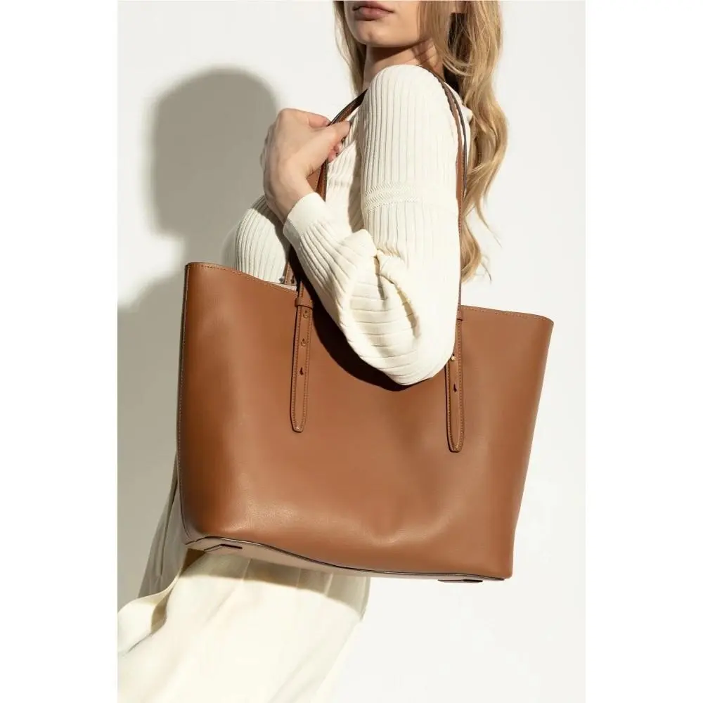 New York Do It All Large Leather Tote Cavern Clay by Kate Spade
