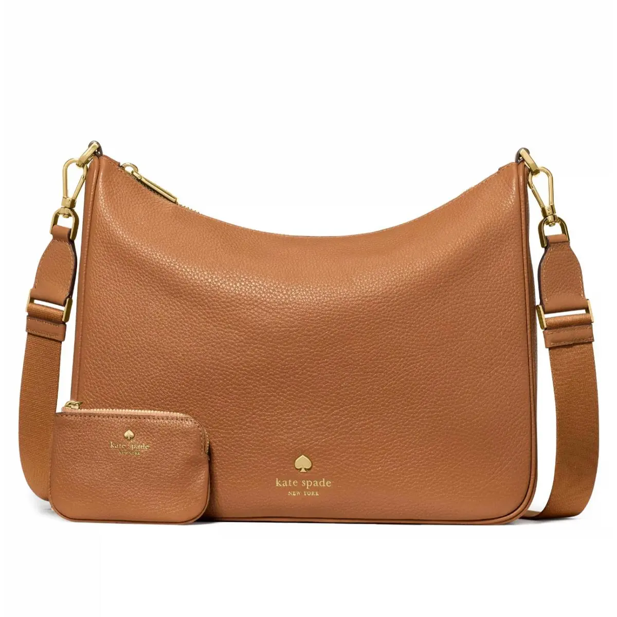 New  Emma Large Crossbody Pebbled Leather Bungalow with Dust Bag by Kate Spade