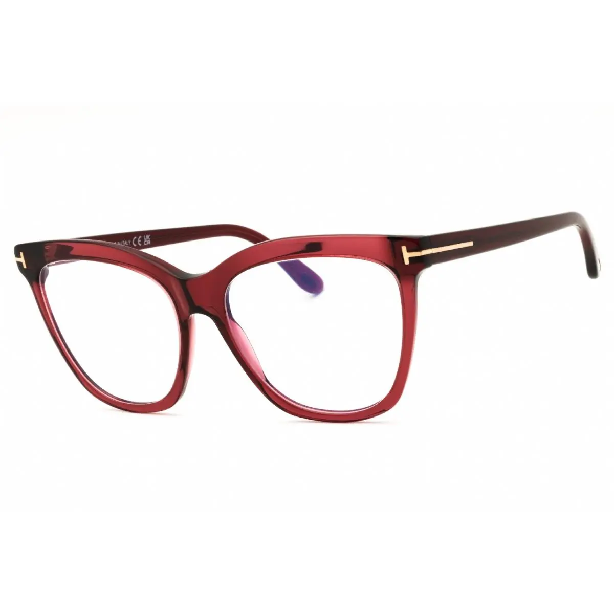 Tom Ford TF6042-069-54 Eyeglasses Frame Size 54mm 16mm 140mm Bordeaux Women 889