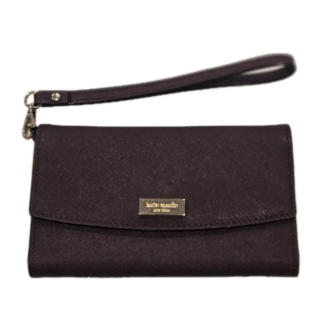 New  Mahogany Wallet Iphone Wristlet Laurel Way 6 L by Kate Spade