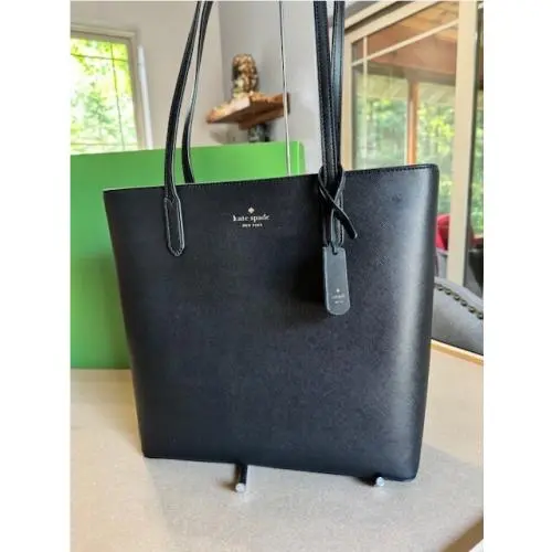 Brynn Black Saffiano Tote Purse Newest Style KG109 by Kate Spade