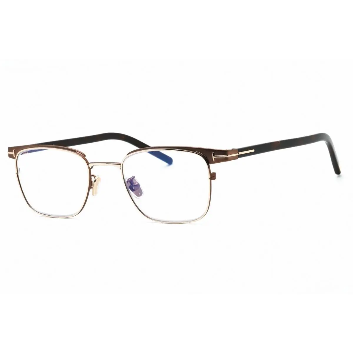 Tom Ford FT5854D-048-49 Eyeglasses Frame Size 49mm 20mm 145mm Dark Brown Men 8