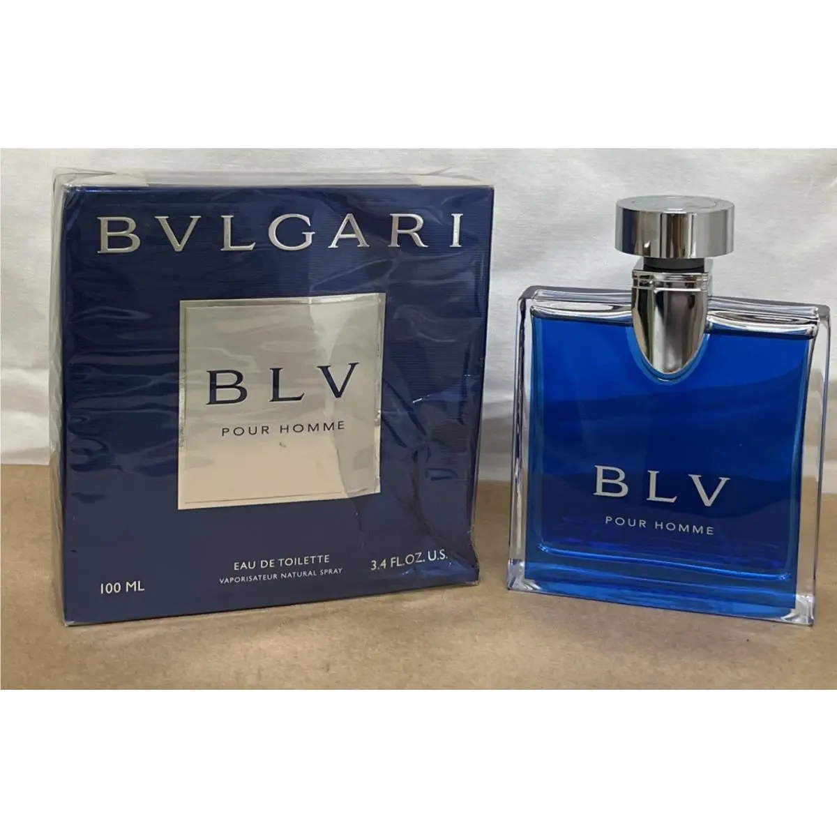 Blv Pour Homme 100ml 3.4.oz Eau de Toilette Spray by Bvlgari