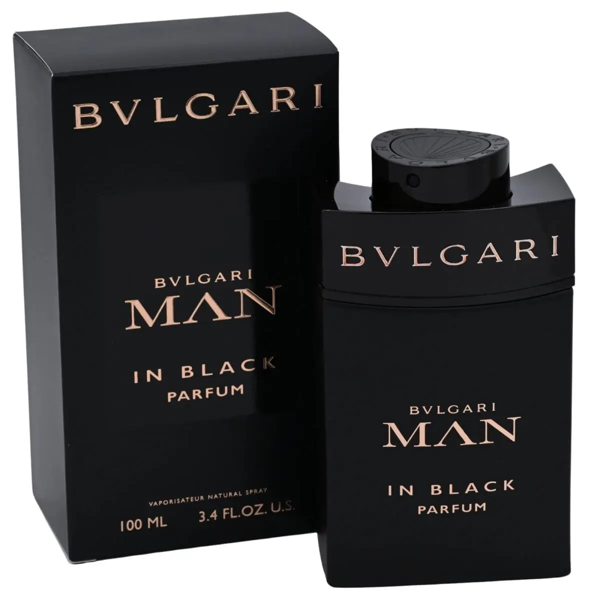 Bvlgari Man In Black Parfum Spray For Men 3.4 oz 100 ml in Retail Box