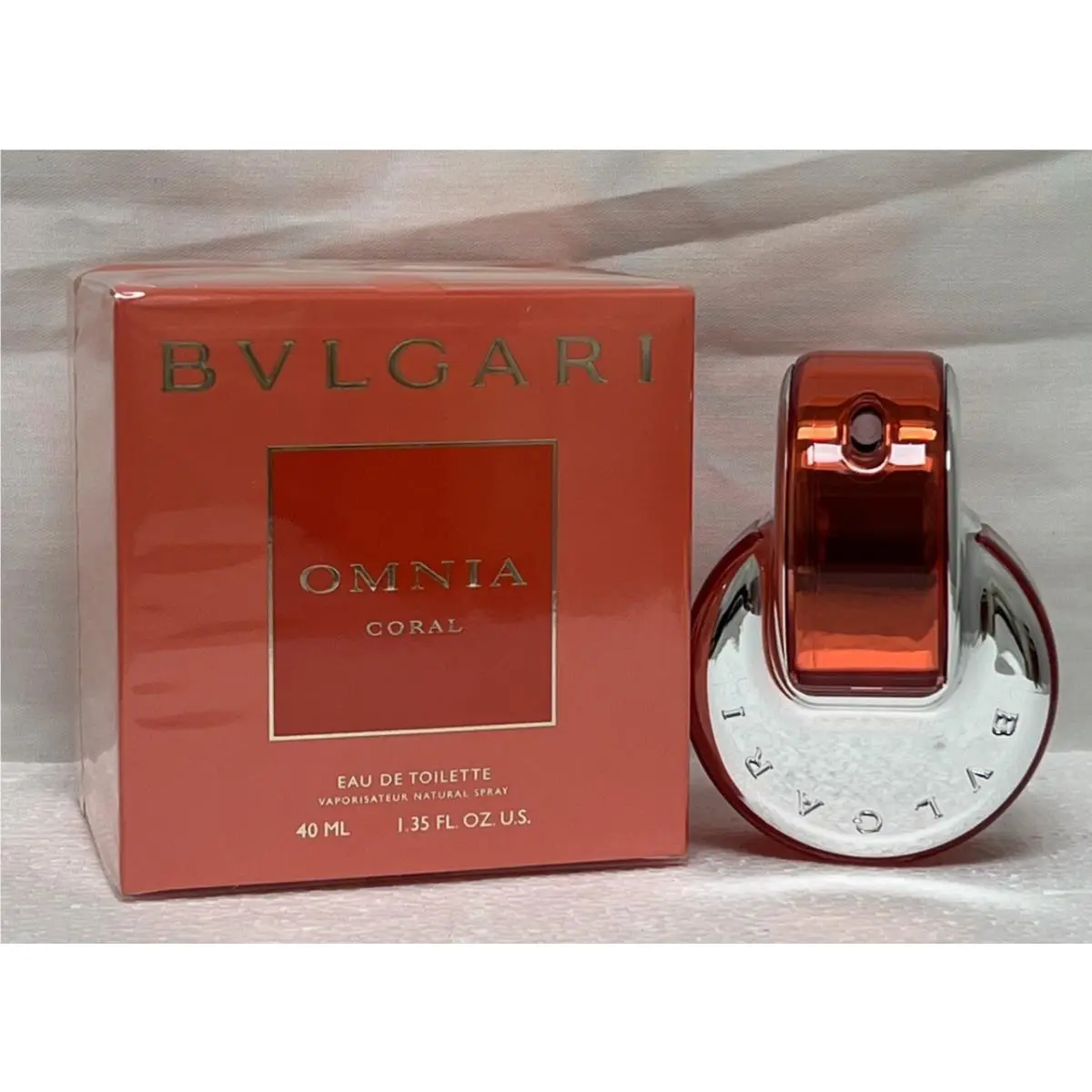 Omnia Coral  40ml 1.35 Eau De Toilette Spray For Women by Bvlgari