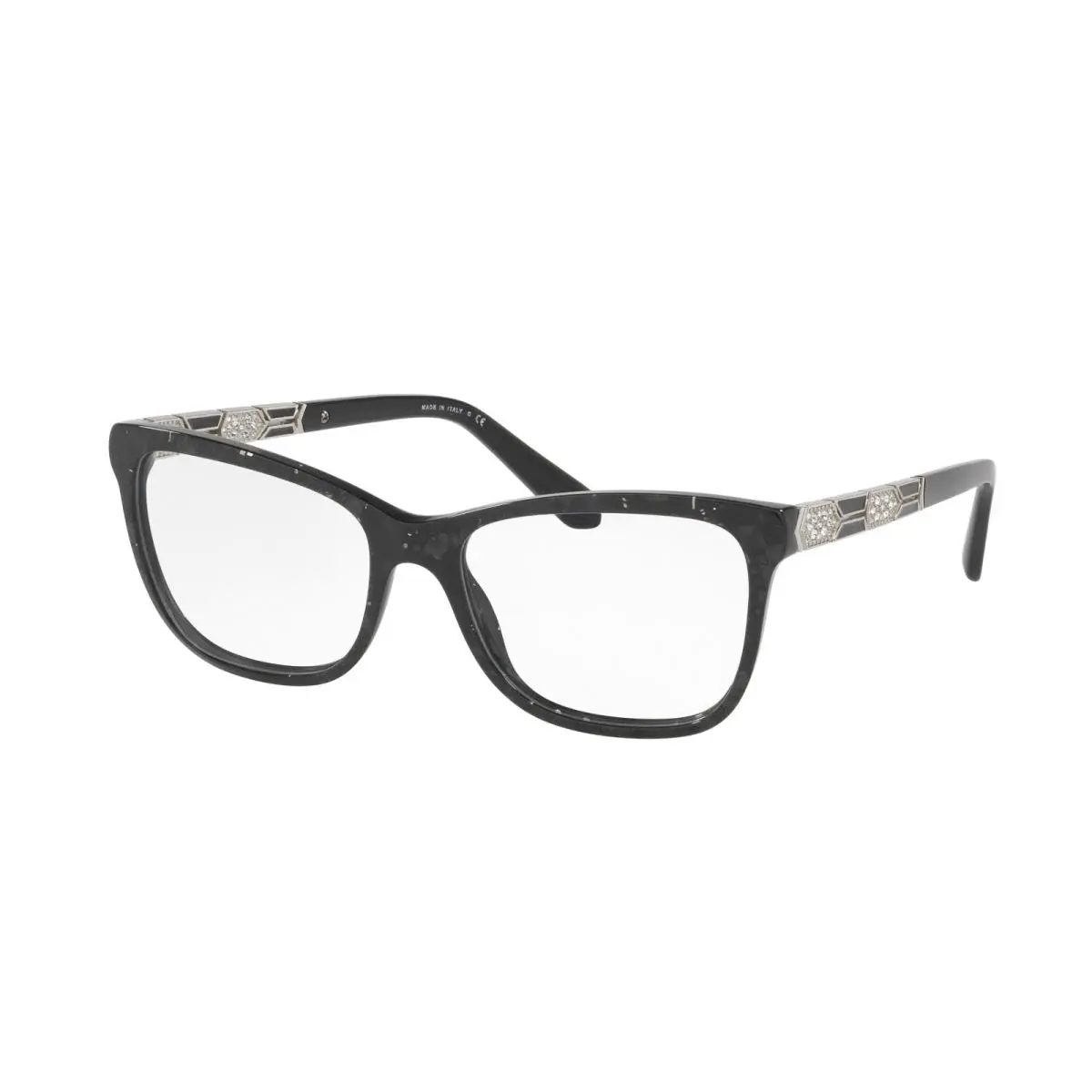 BV4135-B Eyeglasses 53-17-140 Black W/demo Lens 5412 BV 4135-B 4135B by Bvlgari