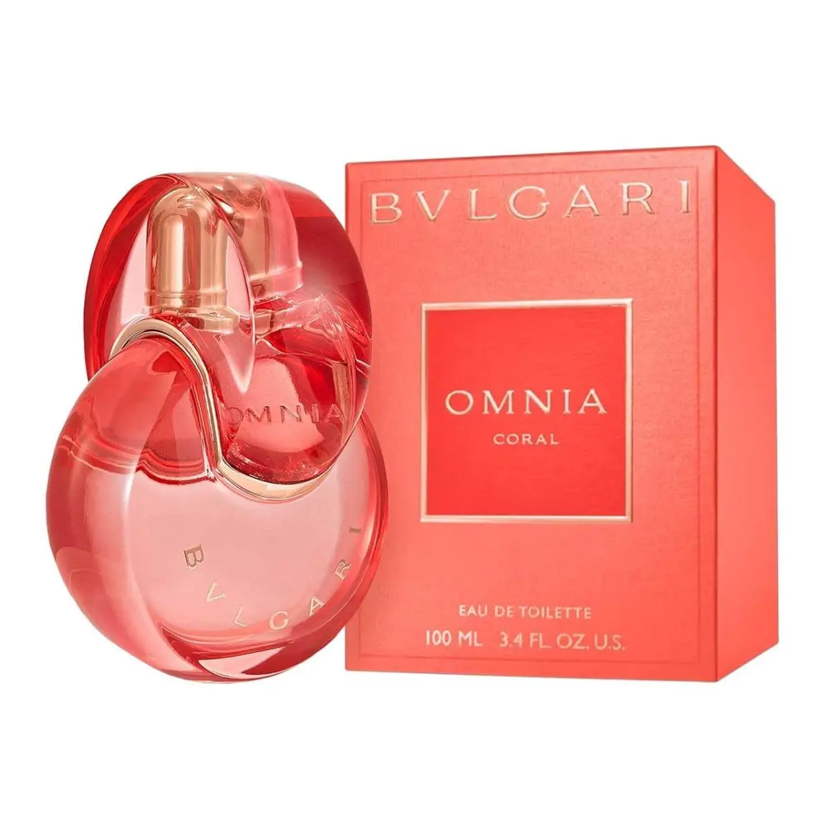 Omnia Coral For Women Edt 3.4 fl oz Eau de Toilette Spray by Bvlgari