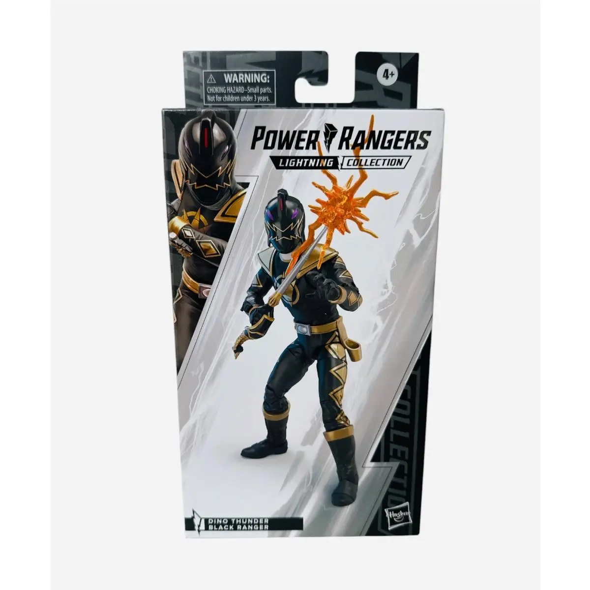 Power Rangers Lightning Collection Dino Thunder Black Ranger Action Figure
