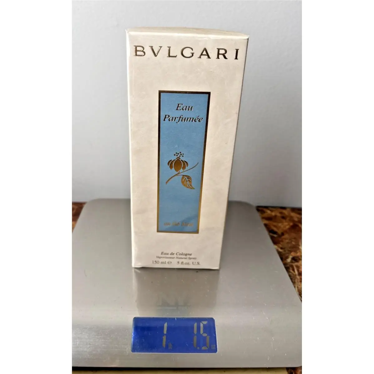 2015 -  Eau Parfumee Au The Bleu 5.0 oz 150ml Eau De Cologne Sp by Bvlgari