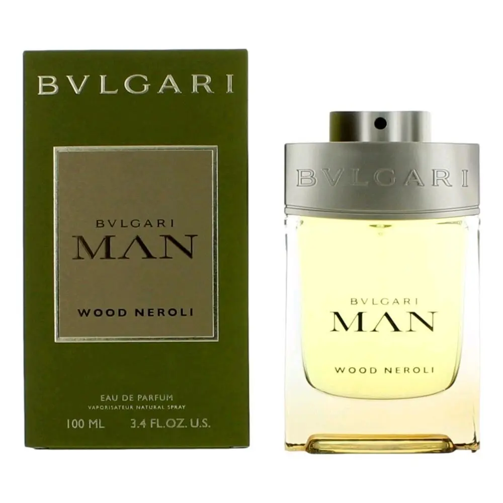 Man Wood Neroli  3.4 oz Edp Spray For Men by Bvlgari