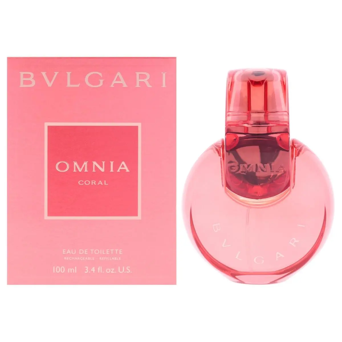 Bvlgari Omnia Coral For Women Edt 3.4 fl oz Eau de Toilette Spray