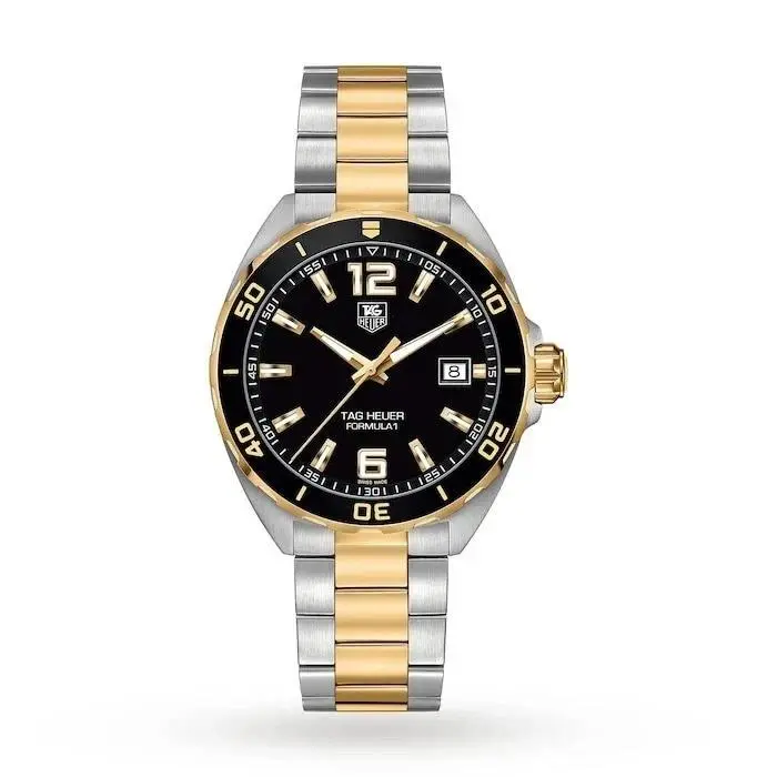 Formula 1 Men`s Black Quartz Watch WAZ1121.BB0879 by Tag Heuer