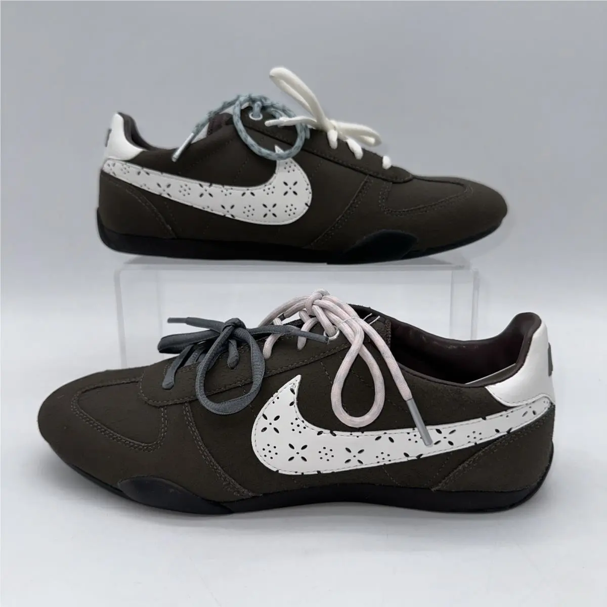 Women`s Size 8 Sprint Sister IR5693 256 Brown Sneaker Sports by Nike