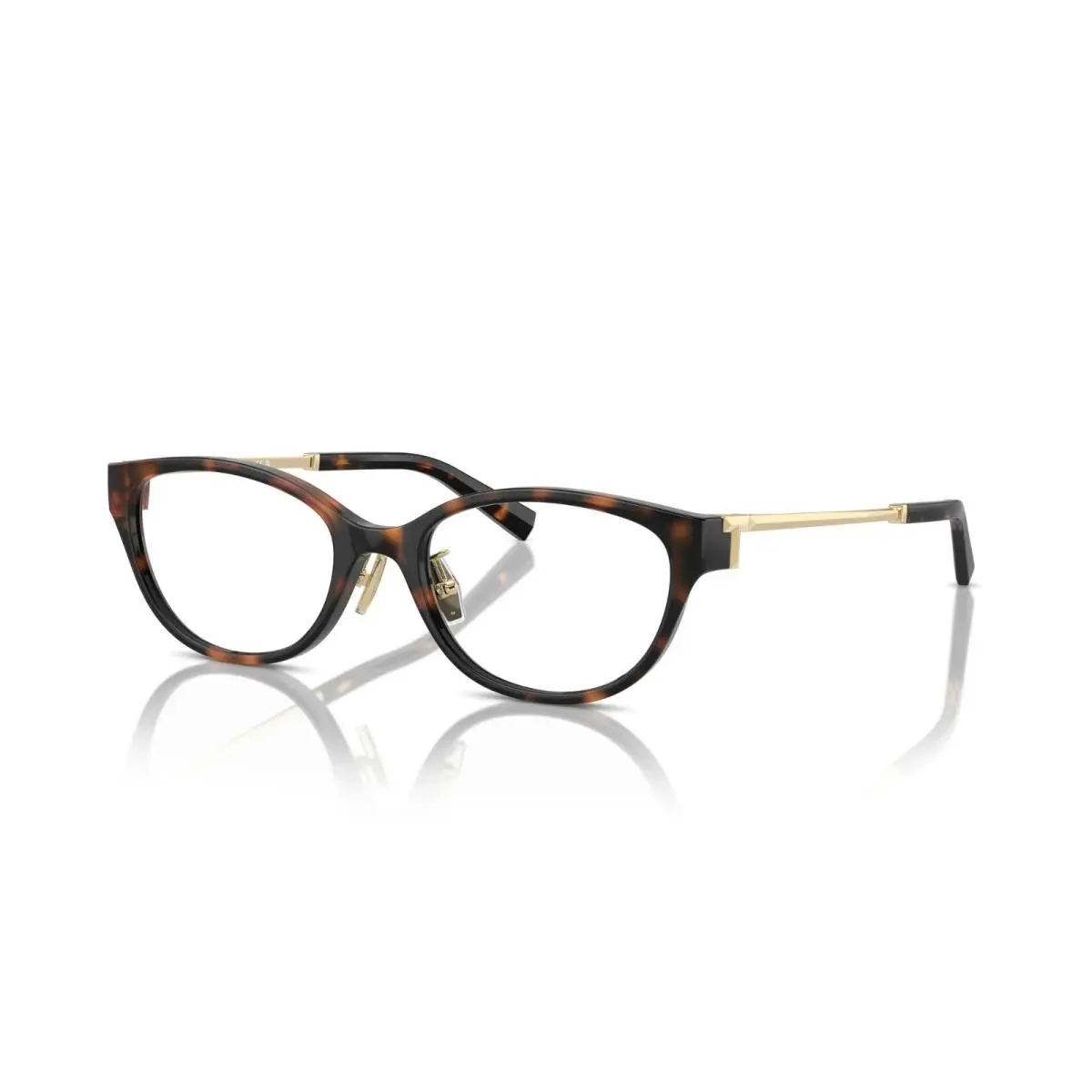 Tiffany TF 2252D Havana and Gold 8015 Eyeglasses by Tiffany & Co.