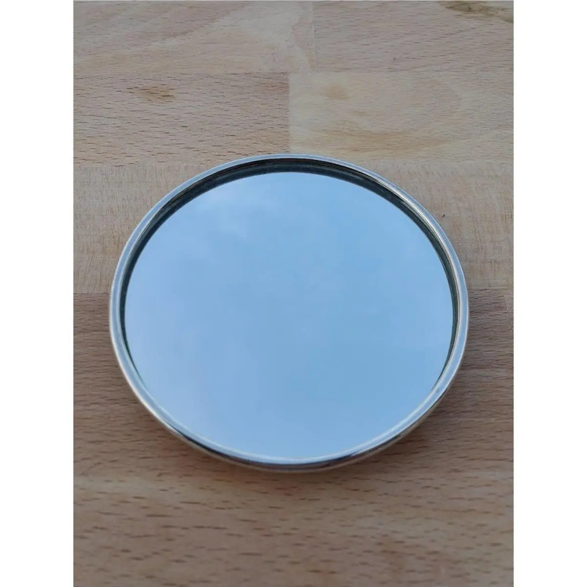 Tiffany Co. Sterling Silver 925 Signed Bow Pocket Hand Mirror by Tiffany & Co.