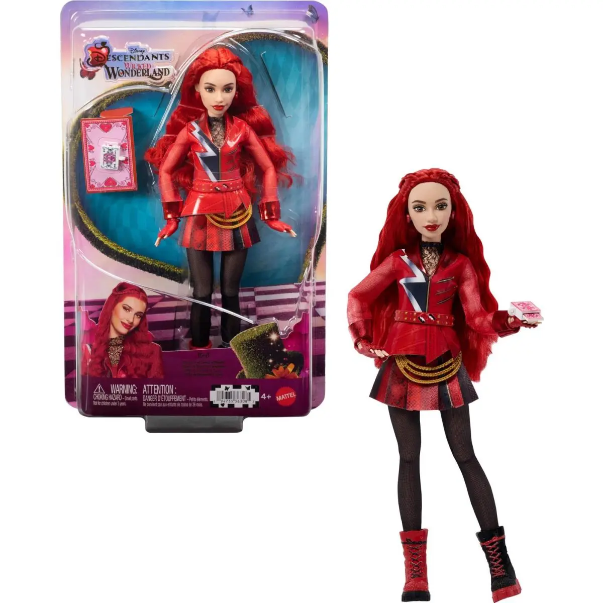 Mattel Disney Descendants Wicked Wonderland Red Daughter Of Queen Of Hearts