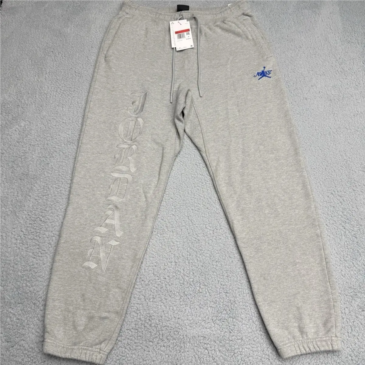 Jordan x Awake NY Sweatpants Mens L Gray Activewear Streetwear Nike FQ5445-091