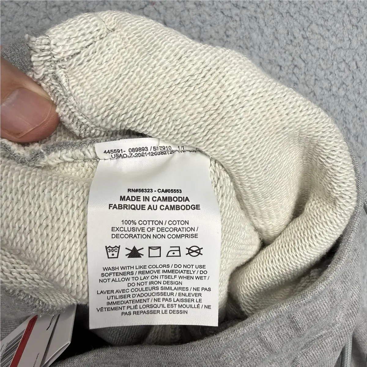 Nike clothing - FQ5445-091 - FQ5445091 - Gray 4