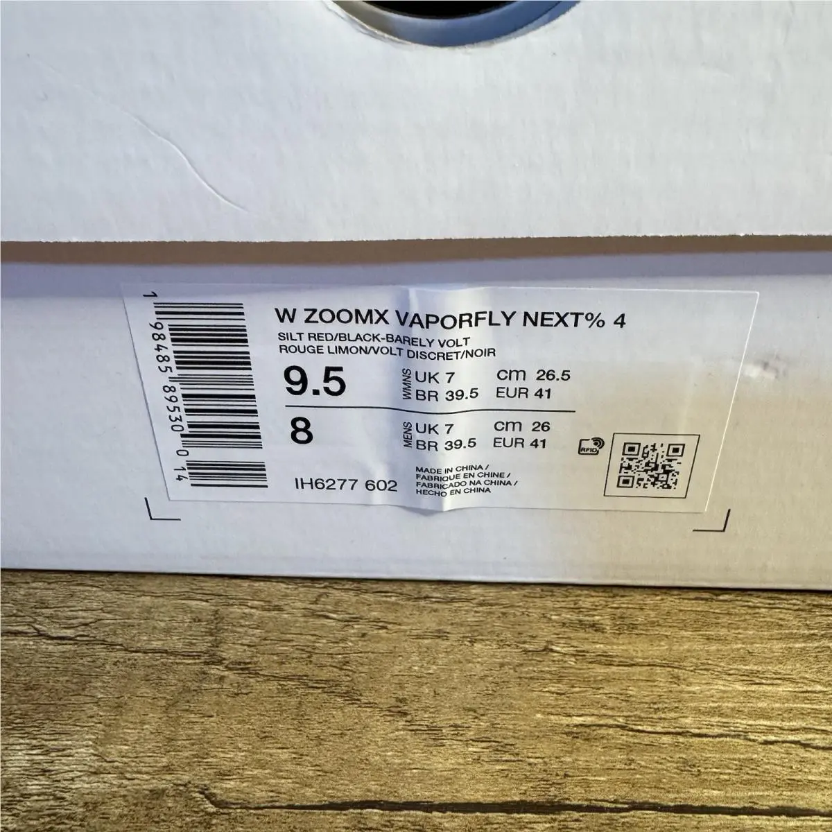 Nike shoes - Nike ZoomX Vaporfly Next% 4 - IH6277-602 - Red (UPC: 198485860698) 0