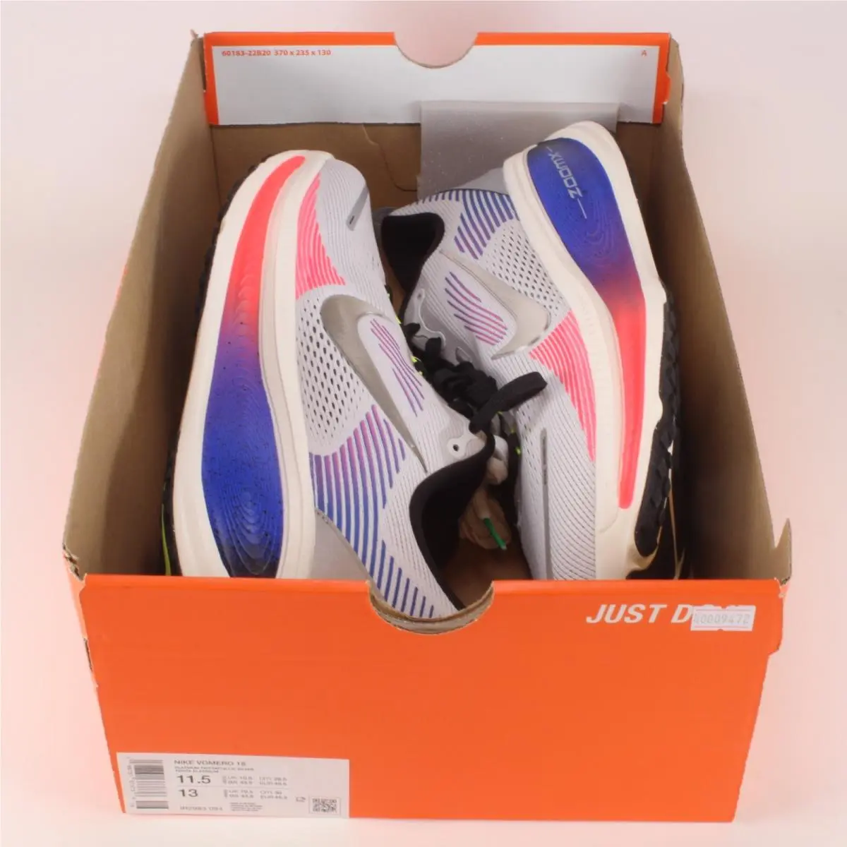 Nike shoes - Nike Vomero 18 - Vomero - IR2983-094 - White 8