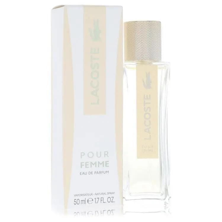 Pour Femme  Eau De Parfum Spray 1.6 oz For Women by Lacoste