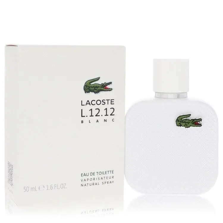 Eau De  L.12.12 Blanc  Eau De Toilette Spray 1.6 oz by Lacoste