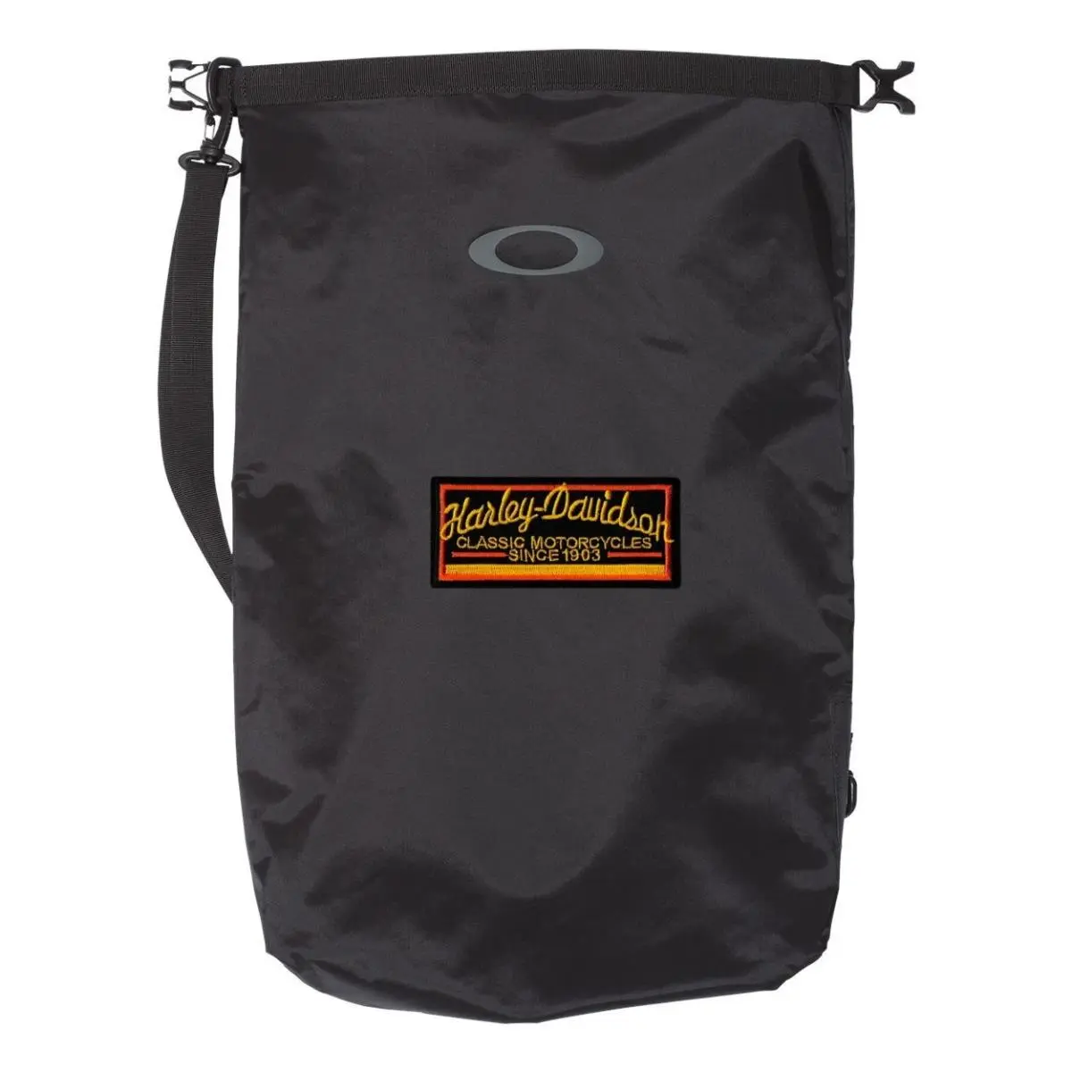 x Harley Davidson V2 Patch 22L Dry Pack Black Made IN Usa Limited by Oakley